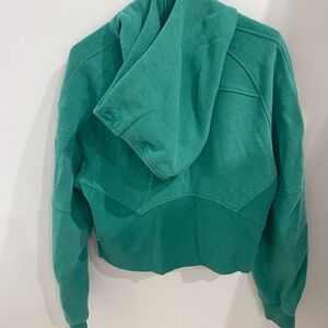 lululemon athletica oversized Teal Women's Scuba Hoodie